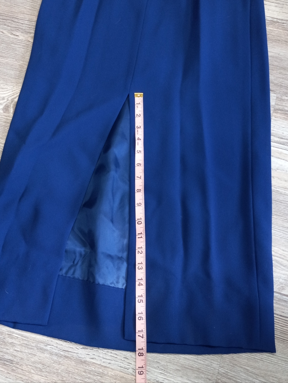 Elegant Blue Beaded Women's Dress with Jacket - Picture 15 of 16